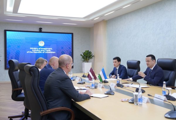 Uzbekistan, Latvia discuss joint business council, trade house in Tashkent