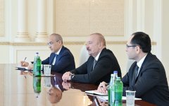 President Ilham Aliyev receives John Deere delegation (PHOTO/VIDEO)