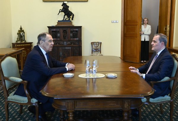Azerbaijan, Russian foreign ministers begin one-on-one meeting