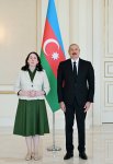 President Ilham Aliyev receives credentials of Ireland’s newly appointed ambassador (PHOTO)