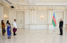 President Ilham Aliyev receives credentials of incoming Cambodian ambassador (PHOTO/VIDEO)