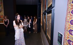 Leyla Aliyeva attends presentation of "Azerbaijani Carpets - From Tradition to Contemporary Art" exhibition in Budapest (PHOTO)