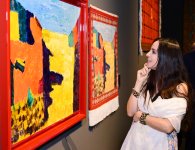 Leyla Aliyeva attends presentation of "Azerbaijani Carpets - From Tradition to Contemporary Art" exhibition in Budapest (PHOTO)