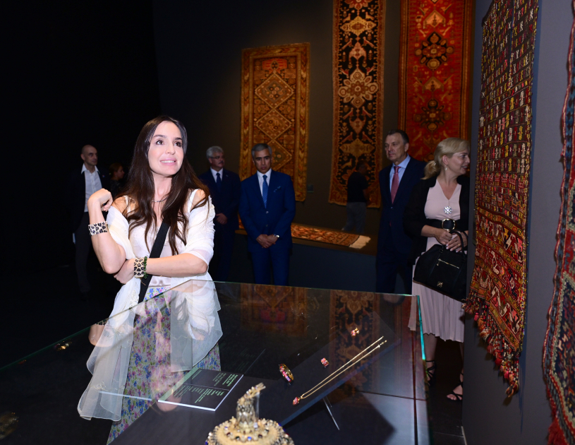 Leyla Aliyeva attends presentation of "Azerbaijani Carpets - From Tradition to Contemporary Art" exhibition in Budapest (PHOTO)