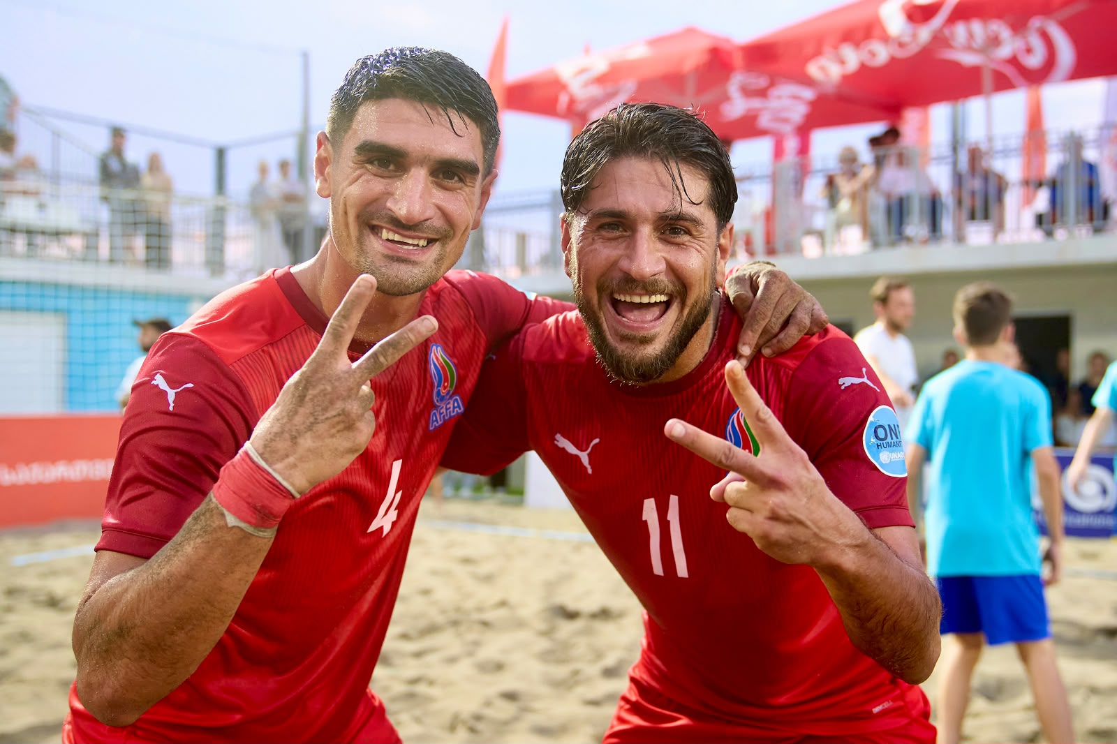 Azerbaijan beach soccer team wins Euro Beach Soccer League Division B (PHOTO)