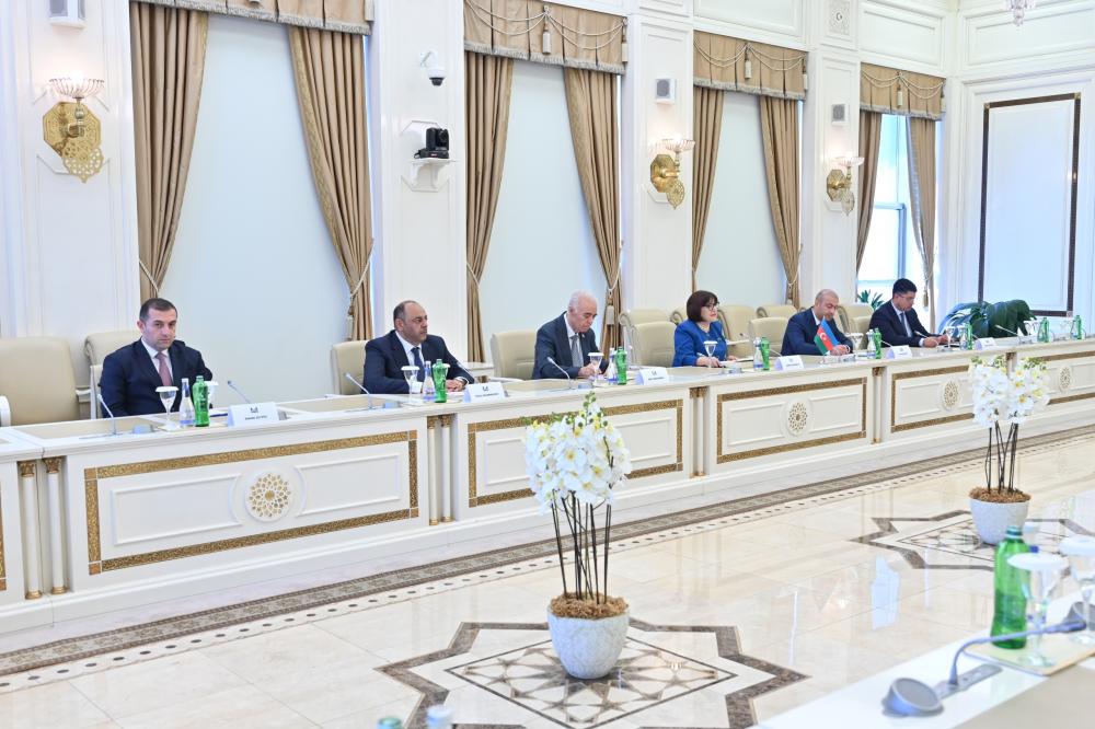 Azerbaijan parliament speaker meets Uzbekistan's prosecutor general (PHOTO)