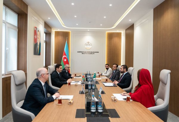 Azerbaijan justice minister meets Pakistan's law minister to deepen legal cooperation (PHOTO)