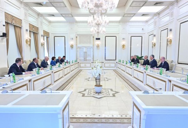Azerbaijan parliament speaker meets Uzbekistan's prosecutor general (PHOTO)