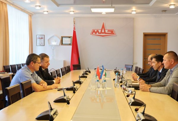 Uzbekistan reviews employment conditions for workers at Belarus' MAZ