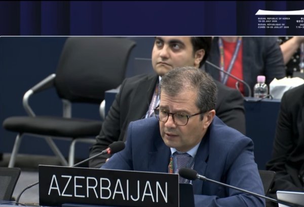 Azerbaijan highlights cultural heritage initiatives at UNESCO World Heritage Committee session (PHOTO/VIDEO)