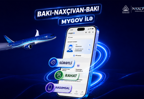 New digital check-in service introduced for passengers on Baku - Nakhchivan - Baku route