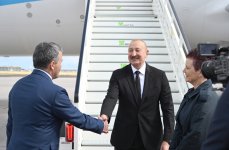 President Ilham Aliyev arrives in Germany for official visit (PHOTO/VIDEO)