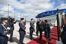 President Ilham Aliyev arrives in Germany for official visit (PHOTO/VIDEO)