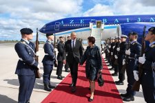 President Ilham Aliyev arrives in Germany for official visit (PHOTO/VIDEO)