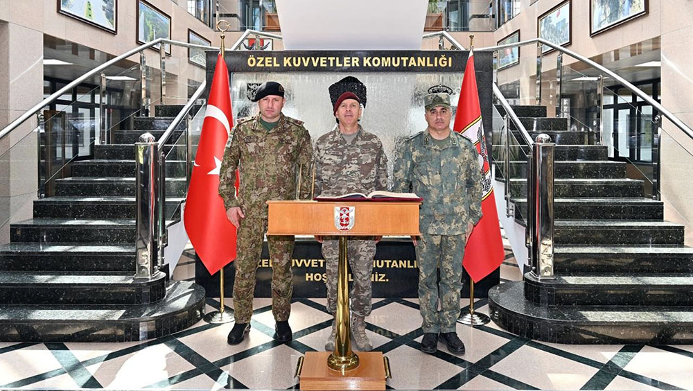 Azerbaijani MoD’s military police delegation visits Türkiye (PHOTO)