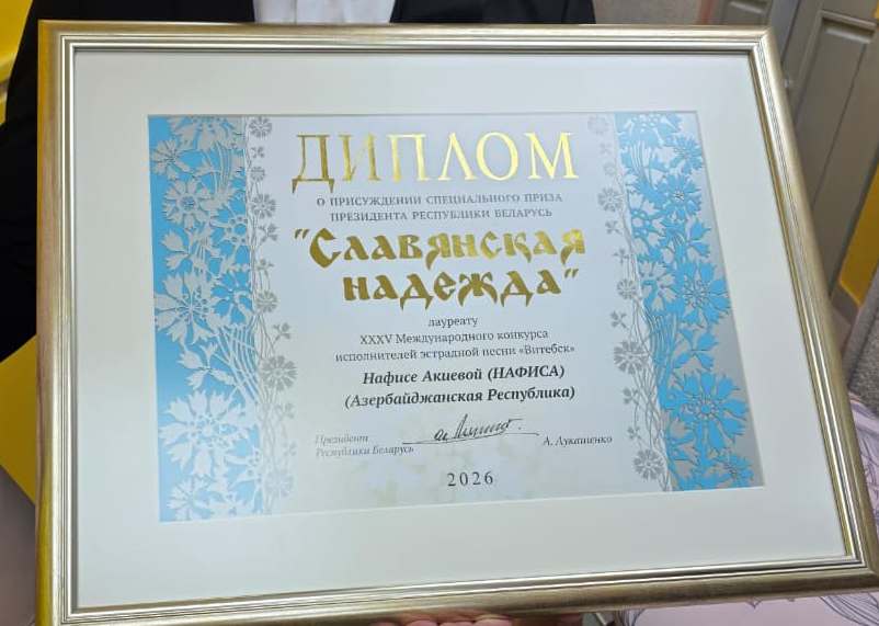 Azerbaijan’s musical talent receives high praise at Slavic Bazaar in Belarus (PHOTO/VIDEO)