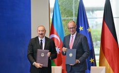 Azerbaijan-Germany documents signed in Berlin (PHOTO)