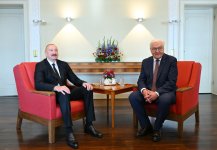 President Ilham Aliyev and President of Germany hold one-on-one meeting (PHOTO/VIDEO)