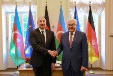 President Ilham Aliyev and President of Germany hold one-on-one meeting (PHOTO/VIDEO)