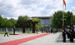 Berlin hosts official welcome ceremony for President Ilham Aliyev (PHOTO/VIDEO)