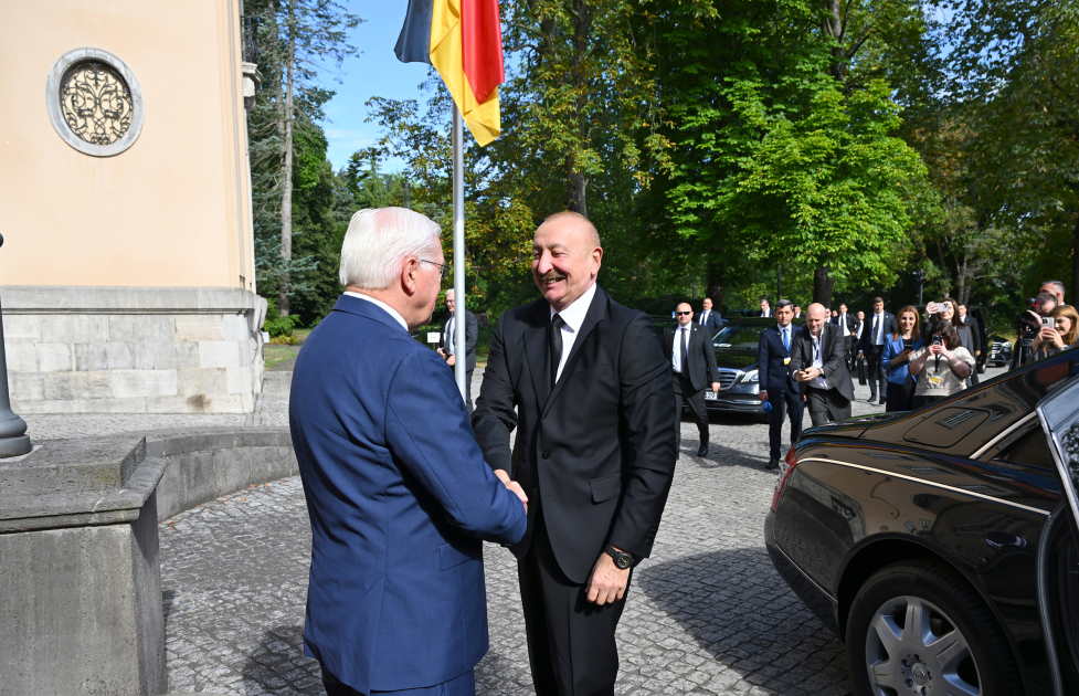President Ilham Aliyev and President of Germany hold one-on-one meeting (PHOTO/VIDEO)