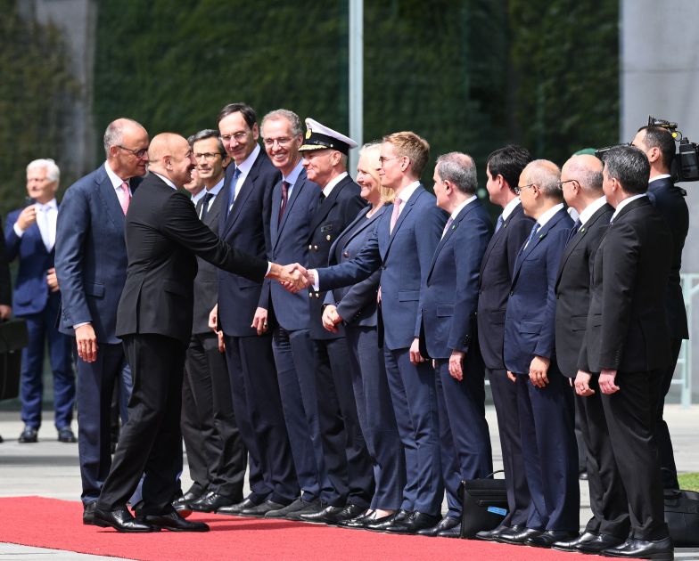 Berlin hosts official welcome ceremony for President Ilham Aliyev (PHOTO/VIDEO)