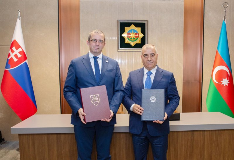 Azerbaijan, Slovakia ink deal on exchange, mutual protection of confidential information (PHOTO)