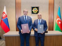 Azerbaijan, Slovakia ink deal on exchange, mutual protection of confidential information (PHOTO)