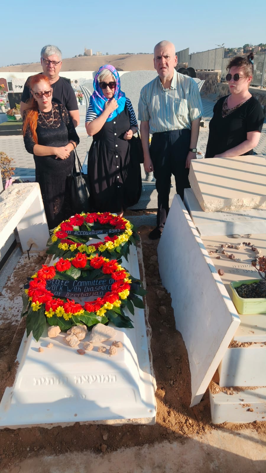 Israel's Arad hosts funeral for Azerbaijani People's Artist Tofig Mirzayev (PHOTO)