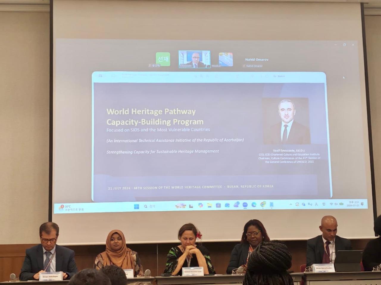 Azerbaijan’s UNESCO initiative opens path for SIDS Heritage protection (PHOTO)