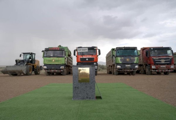 Kazakhstan launches construction of dry port, logistics park on China border