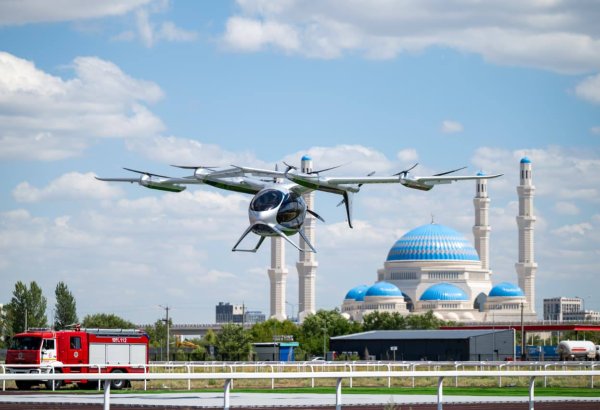 Kazakhstan conducts first demonstration flight of eVTOL air taxi