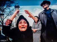 President of Malta visits Reza Deghati's photo exhibition on Khojaly genocide (PHOTO)