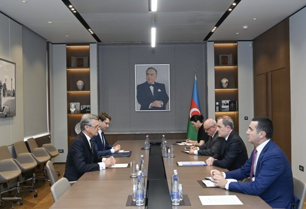 Azerbaijan's foreign minister welcomes new German ambassador (PHOTO)