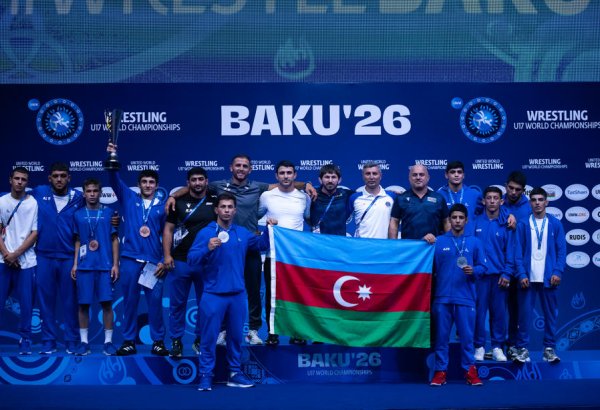 Azerbaijan claims second place in team rankings at U17 Greco-Roman Wrestling World Championships (PHOTO)