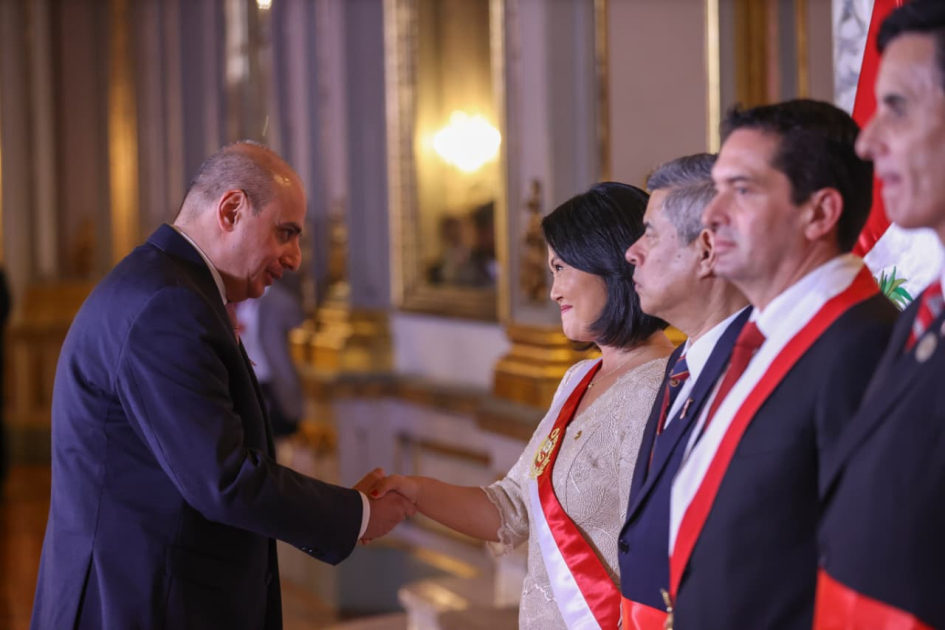 Azerbaijani ambassador attends swearing-in ceremony of Peru’s President Keiko Fujimori (PHOTO)