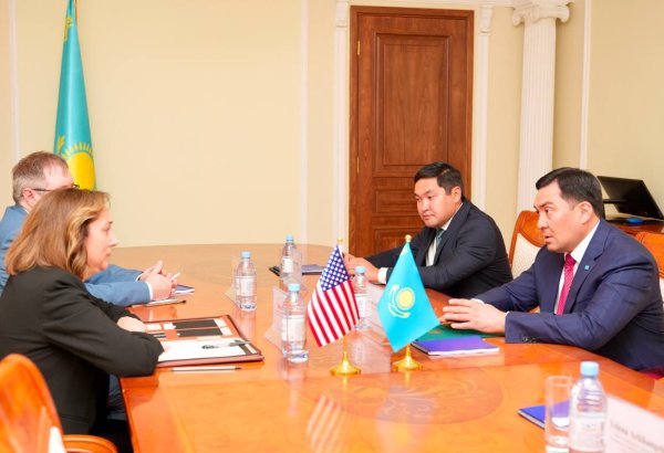 Kazakhstan, US discuss regional energy security