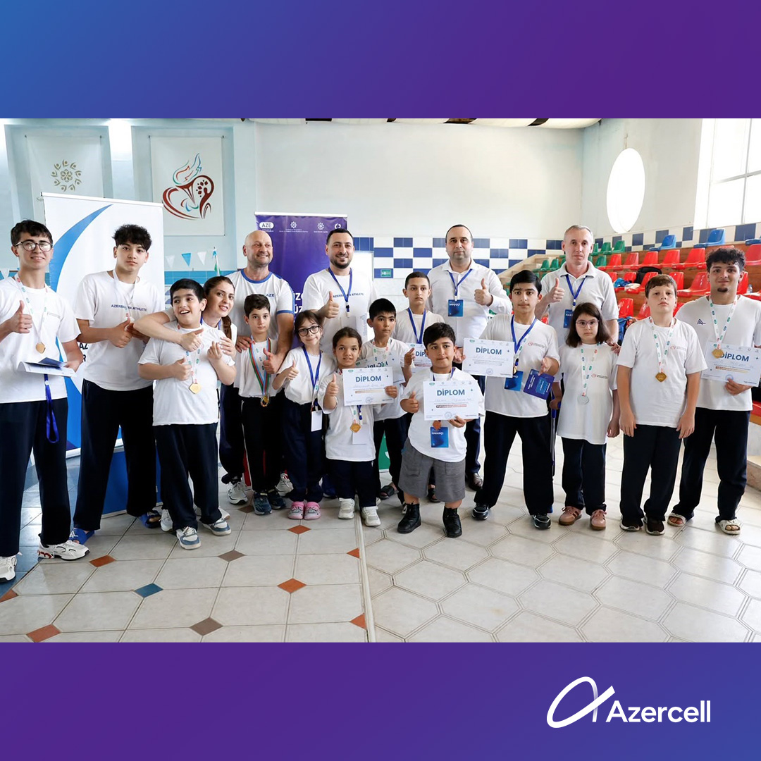 Young Paralympians supported by Azercell win 34 international medals (PHOTO)