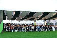 President Ilham Aliyev, alongside Presidents of Kyrgyzstan, Uzbekistan, and Tajikistan, attends inauguration of Golf Club in Cholpon-Ata (PHOTO)