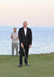 President Ilham Aliyev, alongside Presidents of Kyrgyzstan, Uzbekistan, and Tajikistan, attends inauguration of Golf Club in Cholpon-Ata (PHOTO)