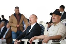 President Ilham Aliyev, alongside Presidents of Kyrgyzstan, Uzbekistan, and Tajikistan, attends inauguration of Golf Club in Cholpon-Ata (PHOTO)