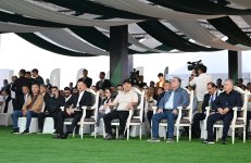 President Ilham Aliyev, alongside Presidents of Kyrgyzstan, Uzbekistan, and Tajikistan, attends inauguration of Golf Club in Cholpon-Ata (PHOTO)