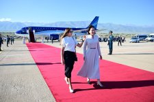 President Ilham Aliyev arrives in Kyrgyzstan for state visit (PHOTO/VIDEO)