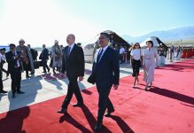 President Ilham Aliyev arrives in Kyrgyzstan for state visit (PHOTO/VIDEO)