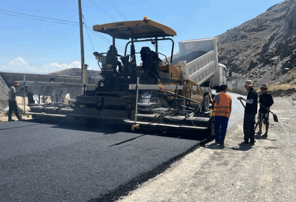Kyrgyzstan continues road infrastructure upgrades in Talas region