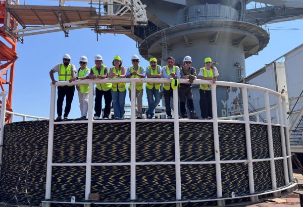 Trans-Caspian fiber-optic cable installation begins between Kazakhstan and Azerbaijan