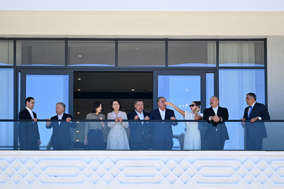 President Ilham Aliyev and First Lady Mehriban Aliyeva attend inauguration of Baku Resort & Spa hotel on shores of Lake Issyk-Kul (PHOTO/VIDEO)
