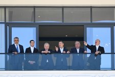 President Ilham Aliyev and First Lady Mehriban Aliyeva attend inauguration of Baku Resort & Spa hotel on shores of Lake Issyk-Kul (PHOTO/VIDEO)
