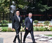 State banquet held in honor of President Ilham Aliyev and First Lady Mehriban Aliyeva in Cholpon-Ata (PHOTO/VIDEO)