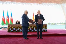 Azerbaijan and Kyrgyzstan exchanged documents signed (PHOTO/VIDEO)